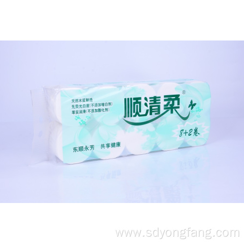 High Quality Roll Soft Soluble Toilet Paper